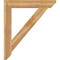 Ekena Millwork Traditional Slat Rough Sawn Bracket, Western Red Cedar, 6"W x 42"D x 48"H BKT06X42X48TRA06RWR - alternate 3